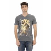 Trussardi T-Shirts Gray, Herr