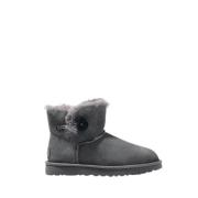 UGG Mini Bailey Button II Stövlar Gray, Dam