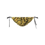 Versace Barocco Bikiniunderdelar Yellow, Dam