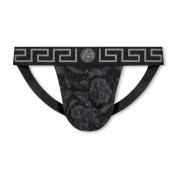 Versace Bomulls jockstrap Black, Herr