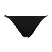 Versace Svarta trianglade bikinitrosor Black, Dam