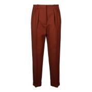 Victoria Beckham Stiliga Chinos för Kvinnor Brown, Dam