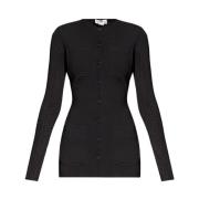 Victoria Beckham Blazer med fickor Black, Dam