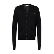 Vivienne Westwood Kofta med logotyp Black, Herr