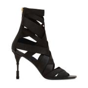 Balmain Höga klack sandaler Black, Dam