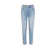 Balmain Slim-Fit Denim Jeans Blue, Dam