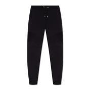 Balmain Sweatpants med logotyp Black, Herr