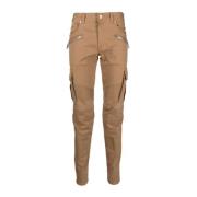 Balmain Beige byxor Beige, Herr