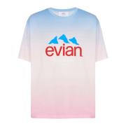 Balmain x Evian - Gradient T-shirt Multicolor, Dam