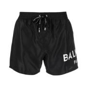 Balmain Svart Boxer Badkläder Black, Herr