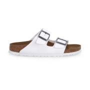 Birkenstock Vita Arizona Sliders White, Herr