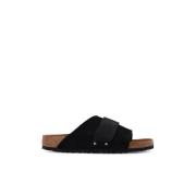 Birkenstock Kyoto slides Black, Herr