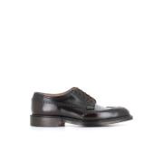 Church's Ebony Borstad Läder Wingtip Skor Black, Herr