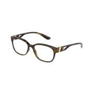 Dolce & Gabbana Djärvt djurtryck glasögon Brown, Dam