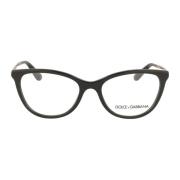 Dolce & Gabbana Lyxiga Touch Glasögon - Vicest Modell 501 Black, Dam