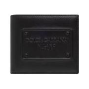 Dolce & Gabbana Bifold plånbok Black, Herr
