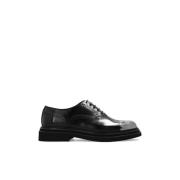 Dolce & Gabbana Läder Derby skor Black, Herr