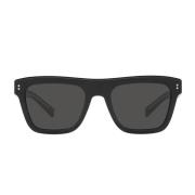 Dolce & Gabbana Fyrkantiga solglasögon Dg4420 501/87 Black, Dam