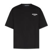 Dolce & Gabbana Tryckt T-shirt Black, Herr