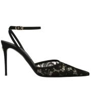 Dolce & Gabbana Svart Klackstil av Dolce Gabbana Black, Dam