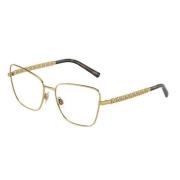 Dolce & Gabbana Stiliga Glasögon med Guldram Yellow, Unisex