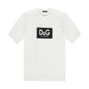 Dolce & Gabbana Logotyp T-shirt White, Herr