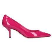 Dolce & Gabbana Snygga Patentläder Pumps Pink, Dam