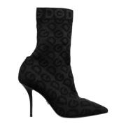 Dolce & Gabbana Logo Sock Stövlar Black, Dam