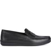 Geox Svarta herrloafers Black, Herr