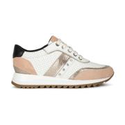 Geox Vita aprikos sneakers för kvinnor White, Dam