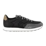 Geox Sneakers med rund tå Black, Herr