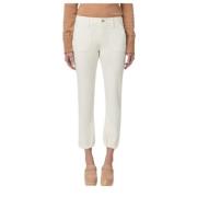 Paige Trousers Beige, Dam