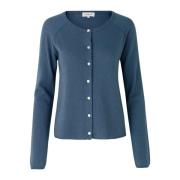 Rosemunde Paris Blue Cardigan Blue, Dam