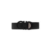 Salvatore Ferragamo Reversible belt Black, Herr