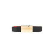 Salvatore Ferragamo Vändbar bälte Black, Dam