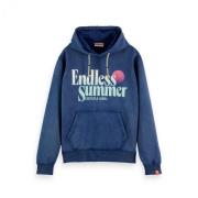 Scotch & Soda Hoodie Blue, Herr