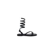 Steve Madden Trendiga Lädersandaler - Azaria Svart (Storlek 41) Black,...