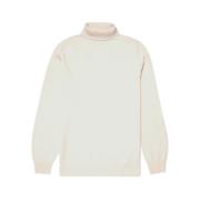 Sunspel Turtlenecks White, Herr