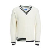 Jack & Jones Stilfull Pullover White, Herr