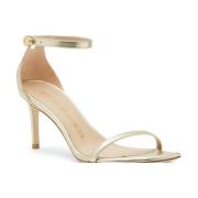 Stuart Weitzman Nudistcurve 75 sandaler Beige, Dam