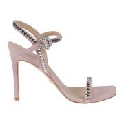 Stuart Weitzman Gemcut Höga Klack Sandaler Pink, Dam