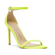 Stuart Weitzman Kurva Sandal Yellow, Dam