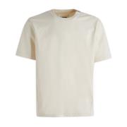 Jil Sander Klassisk T-Shirt White, Herr
