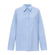 Jil Sander Randig skjorta Blue, Dam