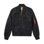 Alpha Industries Bombplan jackor Black, Herr