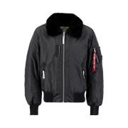 Alpha Industries Injector III Svart Aviatorjacka Black, Herr