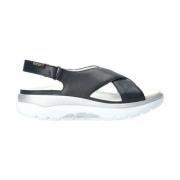 Mephisto Nola Dam Rullande Sandal Blue, Dam