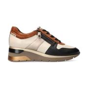 Mephisto Bekväm Elisia Sneaker med Soft-Air Teknologi Multicolor, Dam