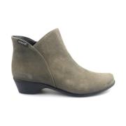 Mephisto Nubuck Ankelboot i Pewter Grey Gray, Dam