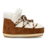 Moon Boot Shearling Vinter Pumps Brown, Dam